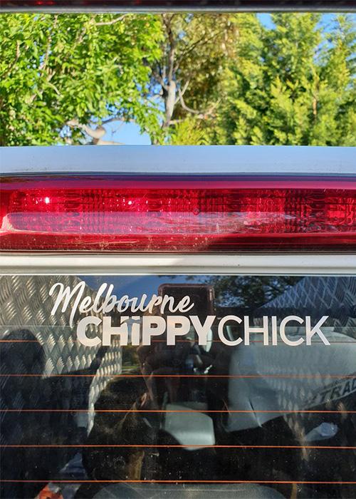 Melbourne Chippy Chick Stickers