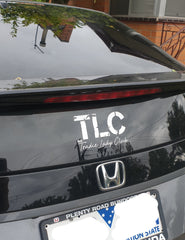TLC bumper stickers