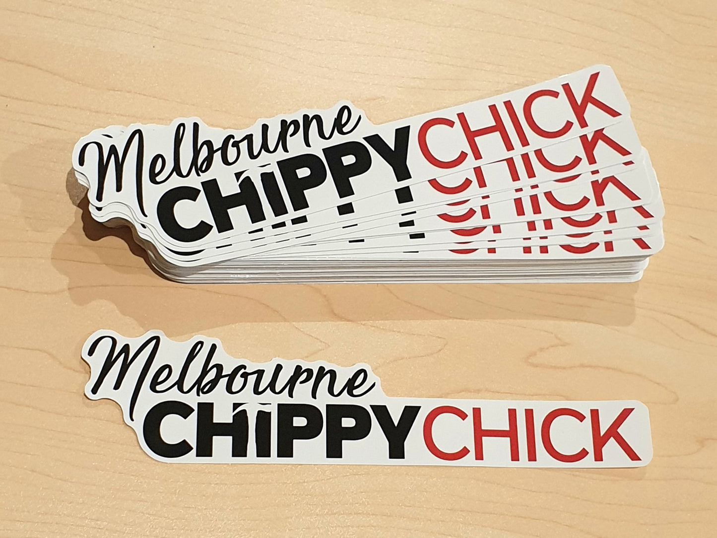Melbourne Chippy Chick Stickers