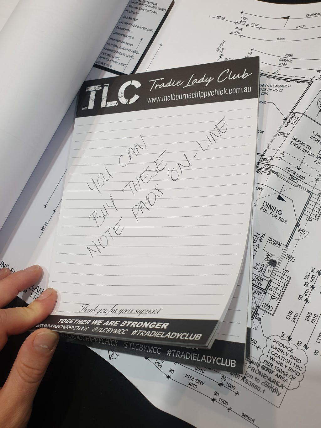 TLC Note Pad